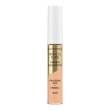 Max Factor Miracle Pure Concealer 03 featuring a hydrating formula that helps conceal dark circles and blemishes.