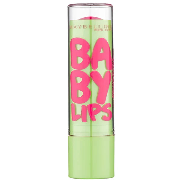 Maybelline Baby Lips Lip Balm in Melon Mania with a moisturizing formula that helps keep lips soft, smooth, and hydrated.