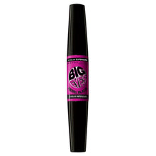 Maybelline Big Eyes Mascara in shade Rebel Black displayed in its tube, featuring a dual-ended mascara designed to define upper and lower lashes.