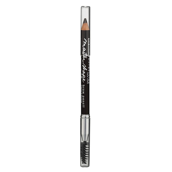 Maybelline Brow Precise Master Shape Eyebrow Pencil in Deep Brown featuring a precision brow pencil with a smooth formula for shaping, defining, and filling brows.