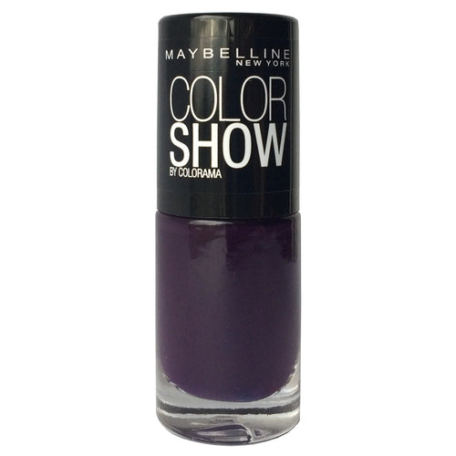 Maybelline Color Show Nail Polish in shade 104 Noite De Gal with a smooth formula and a glossy, long-lasting finish.