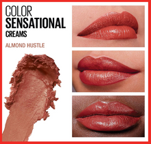 Maybelline Colour Sensational Lipstick 133 Almond Hustle featuring rich color payoff and a smooth, creamy finish.