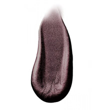 Swatch of Maybelline Metallic Foil Liquid Lipstick in shade 120 Nemesis showcasing the rich metallic color, smooth texture, and reflective foil-inspired finish.