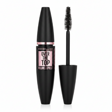 Maybelline Volum' Express Mascara in Over The Top featuring a volumizing mascara with a full brush for bold, fuller-looking lashes and buildable definition.