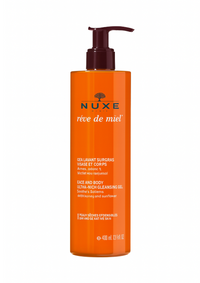 Nuxe Rve De Miel Face And Body Cleansing Gel 400ml Moisturizing Shower Gel For Body And Face
