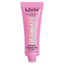 Close-up of NYX Eye Paint Ultimate in 02 Coming Out Fierce highlighting its creamy texture and vibrant color payoff for smooth, blendable eye makeup looks.