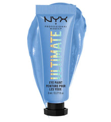 NYX Eye Paint Ultimate in shade 04 Fly The Flag displayed in its signature tube packaging with a richly pigmented cream eye color formula.