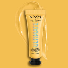 NYX Eye Paint Ultimate in shade 06 Sun Gaze displayed in its signature tube packaging with a richly pigmented cream eye color formula.