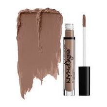 NYX Professional Makeup Lingerie Liquid Lipstick 21 Delicate Lust featuring rich pigment and long-lasting matte color.
