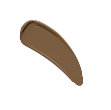 Swatch of NYX Professional Makeup Born To Glow Naturally Radiant Foundation in shade Deep Sable 18 showcasing its deep sable tone, smooth texture, and naturally radiant finish.