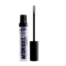 NYX Professional Makeup Chromatic Lip Gloss in shade 02 Pastel Comet with a shimmering iridescent finish and high shine.
