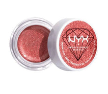 NYX Professional Makeup Diamonds & Ice Shadow Jelly in 02 Strike A Rose featuring a jelly eyeshadow with a smooth, bouncy texture and shimmering finish.