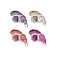 NYX Professional Makeup Diamonds & Ice Shadow Jelly in shade 02 Strike A Rose displayed in its signature jar packaging with a shimmering jelly eyeshadow formula.
