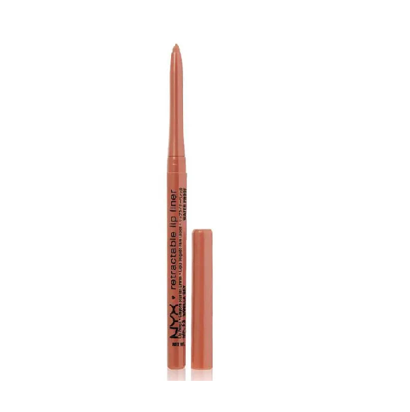 NYX Professional Makeup Waterproof Retractable Lip Liner in shade 13 Vanilla Sky with a creamy waterproof formula for precise lip definition.