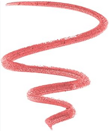 NYX Retractable Lip Liner in shade Peony shown with the pencil extended, highlighting the precision tip and smooth, creamy lip liner formula.