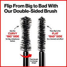 Revlon So Fierce Big Bad Lash Mascara Blackest Black with intense black pigment for bold, defined lashes.