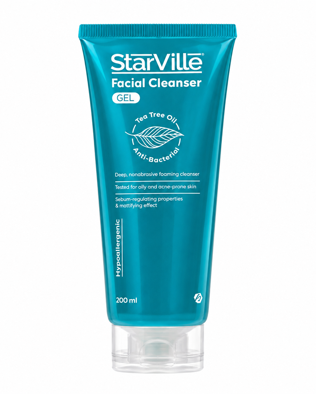 Starville Acne Prone Skin Facial Cleanser 200ml with Salicylic Acid and Sulfur