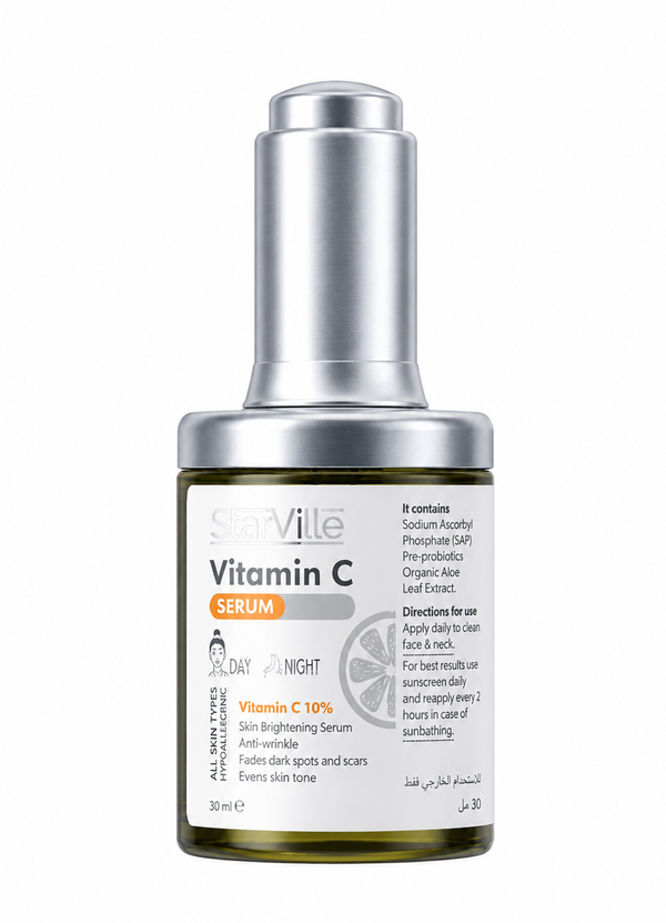 Starville Vitamin C Serum 30ml with 10% Vitamin C for brighter-looking skin