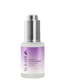 Telofill Centella Calming Serum 30ml displayed clearly, highlighting the product packaging, name, size, and soothing skincare formula.