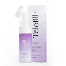 Telofill Lightening Cleanser with a refreshing texture designed to cleanse, brighten, and improve skin radiance.