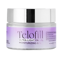 Telofill Ultra-Light Facial Moisturizing Gel formulated to deliver lightweight hydration with a refreshing, non-greasy finish.