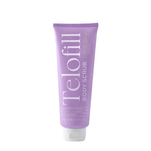 Telofill Milk and Honey Body Scrub formulated to gently exfoliate and leave skin feeling soft, smooth, and nourished.