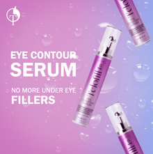 Telofill Eye Contour Serum with a fast-absorbing texture designed to hydrate and smooth the under-eye area.