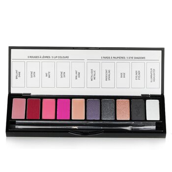 Couture Variation Collector 10 Colour Lip &amp; Eye Palette - # 5 Nothing Is Forbidden - 8COM STORES