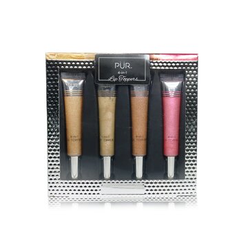 4 In 1 Lip Toppers Glitter Lip Enhancer Kit (4x Lip Topper) - 8COM STORES