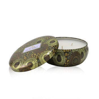 3 Wick Decorative Tin Candle - Baltic Amber - 8COM STORES