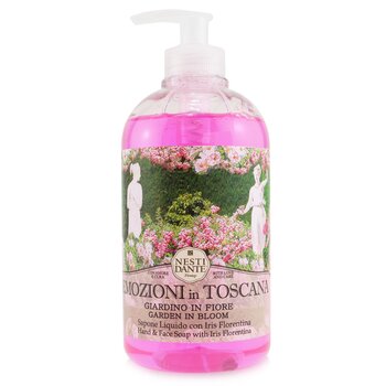 Emozioni In Toscana  Hand &amp; Face Soap With Iris Florentina - Garden In Bloom - 8COM STORES
