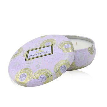 3 Wick Decorative Tin Candle - Panjore Lychee - 8COM STORES