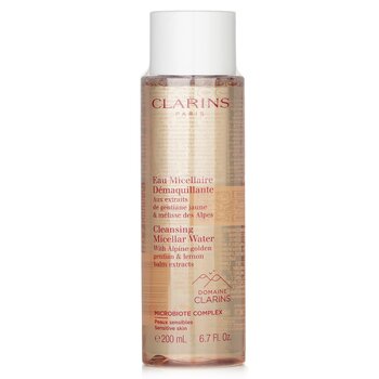 Cleansing Micellar Water with Alpine Golden Gentian &amp; Lemon Balm Extracts - Sensitive Skin - 8COM STORES