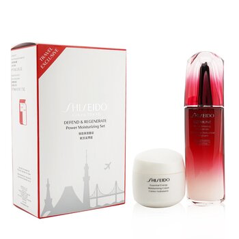 Defend &amp; Regenerate Power Moisturizing Set: Ultimune Power Infusing Concentrate N 100ml + Essential Energy Moisturizing Cream 50 ml - 8COM STORES