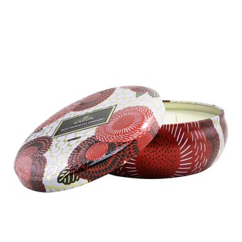 3 Wick Decorative Tin Candle - Spiced Goji Tarocco Orange - 8COM STORES