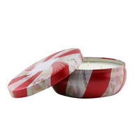 3 Wick Decorative Tin Candle - Crushed Candy Cane - 8COM STORES