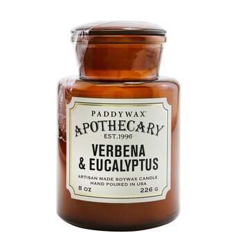 Apothecary Candle - Verbena &amp; Eucalyptus - 8COM STORES