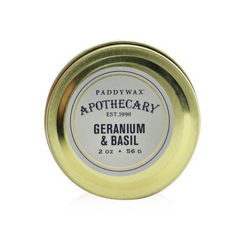 Apothecary Candle - Geranium &amp; Basil - 8COM STORES
