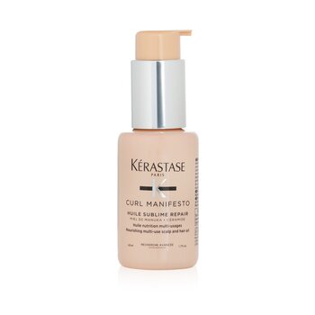 Curl Manifesto Huile Sublime Repair Nourishing Multi-use Hair &amp; Scalp Oil (For Very Curly &amp; Coily Hair) - 8COM STORES