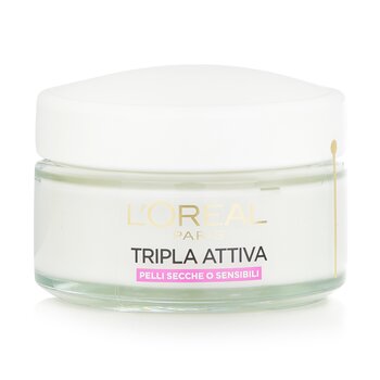24H Triple Active Protective Moisturizer - For Dry &amp; Sensitive Skin - 8COM STORES