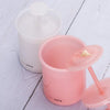 Foam Maker Plastic Bubble Maker Foamer Portable Shower Bath Shampoo Face Cleanser Bubble Foamer Device Facial Cleansing Tool Skin Care (White)