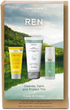 REN Clean Skincare Premium Skincare Regime Kit | Value Trial Set | Travel Bundle