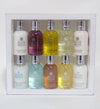 MB Travel Set & Gift Set 10x 50ml Bodywash, Body Lotion, Shampoo, Conditioner Set Boxed